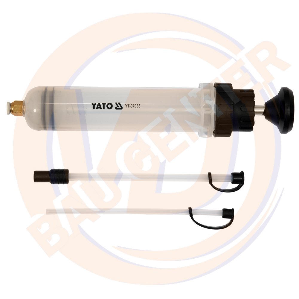 YATO YT-0708 Ingrassatore A Pressione – Pistola Per Ingrasaggio Manuale – Compatibile Con Punti Di Ingrassaggio Auto E Moto